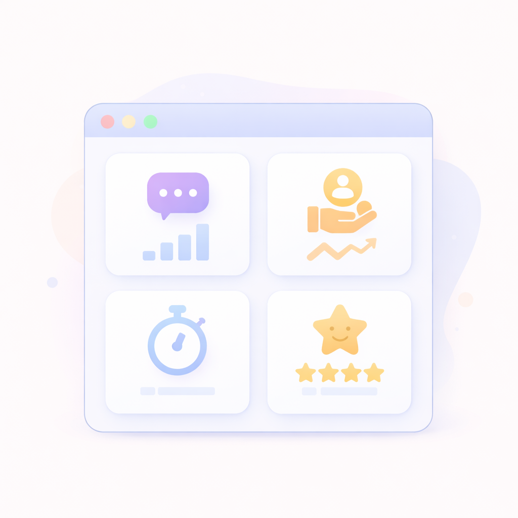 View performance metrics